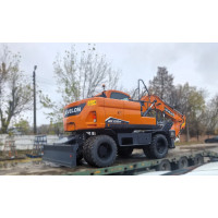 Отгрузка колесного экскаватора DEVELON DX150W-7B