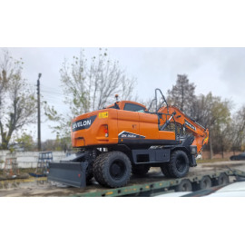 Отгрузка колесного экскаватора DEVELON DX150W-7B