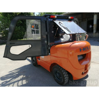 Дизельный вилочный погрузчик c кабиной Heli 5т