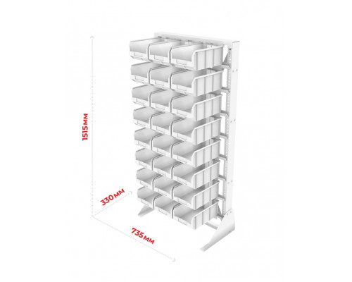 Стойка 735х1500 Стелла-техник А1-00-05-04 односторонняя