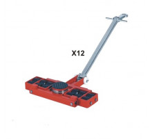 Роликовая платформа поворотная TOR X12 г/п 12тн
