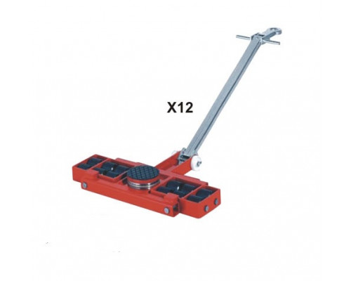 Роликовая платформа поворотная TOR X12 г/п 12тн