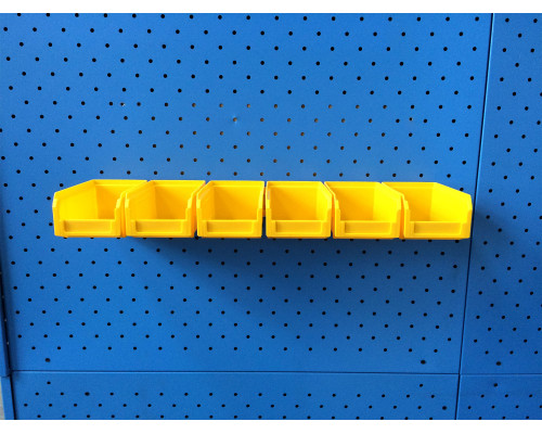 Органайзер настенный Стелла-техник V-1-650-желтый , 6 ящиков V-1