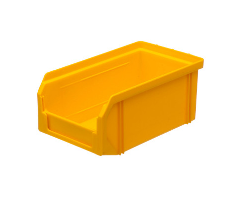 Пластиковый ящик Стелла-техник V-1-желтый 172х102х75мм, 1 литр