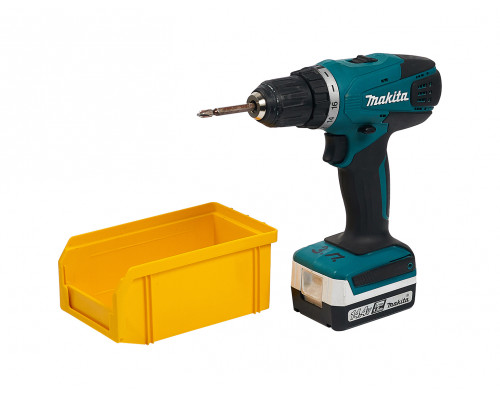 Пластиковый ящик Стелла-техник V-1-желтый 172х102х75мм, 1 литр