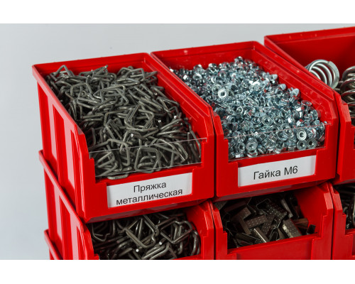 Пластиковый ящик Стелла-техник V-1-желтый 172х102х75мм, 1 литр