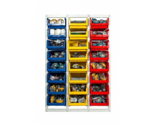 Стеллаж с направляющими стационарный Стелла-техник CP-4 , 1 основная и 2 дополнительные