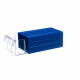 Пластиковый короб Стелла-техник С-2-синий-прозрачный 140х250х100мм