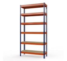 Стеллаж металлический Профи-Т 3000x1540x1005 мм. Ярусы: фанера 6 шт.