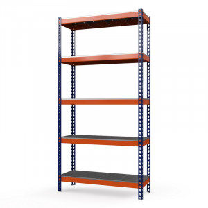Стеллаж металлический Профи-Т 3000x1540x1005 мм. Ярусы: оцинк. мет. перф. усил. 5 шт.