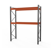 Стеллаж металлический паллетный (3500х1800х1100 мм), 2 яруса