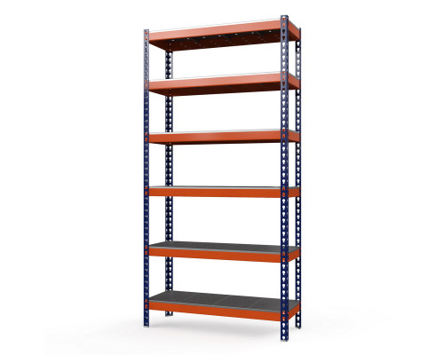 Стеллаж металлический Профи-Т 3000x1240x1005 мм. Ярусы: оцинк. мет. перф. усил. 6 шт.