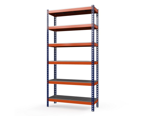 Стеллаж металлический Профи-Т 3000x1240x1005 мм. Ярусы: оцинк. мет. усил. 6 шт.