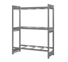 Стеллаж грузовой СГ Ультра (2500х2100х500 мм) 3 яруса, без настила, для шин, дисков, колес