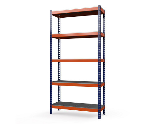 Стеллаж металлический Профи-Т 2500x1845x655 мм. Ярусы: оцинк. мет. усил. 5 шт.
