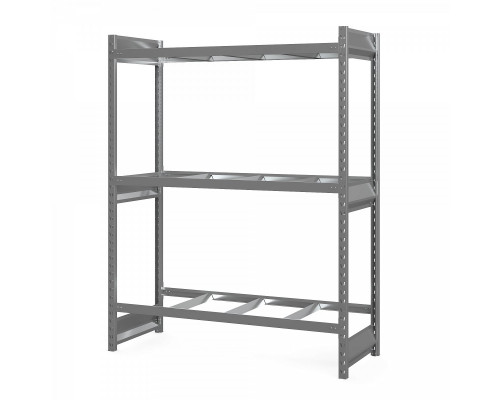Стеллаж грузовой СГ Ультра (2000х1500х500) 3 яруса, без настила, для шин, дисков, колес