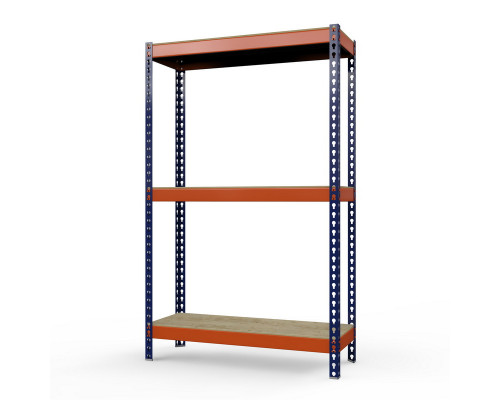 Стеллаж металлический Профи-Т 2000x1845x1005 мм. Ярусы: фанера 3 шт.