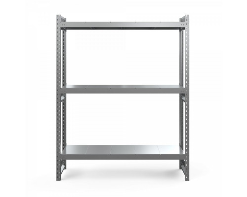 Стеллаж грузовой СГ Ультра (2000х1500х500 мм) 3 яруса, цинк