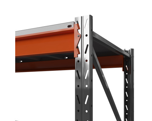 Стеллаж металлический Оптима, 3000x2500x785 мм. Ярусы: 3 шт. метал.