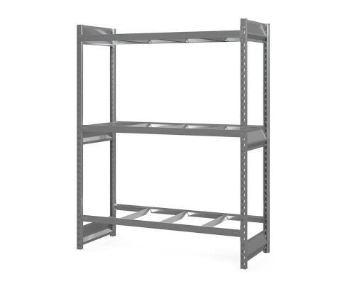 Стеллаж грузовой СГ Ультра (2500х1500х1000 мм) 3 яруса, без настила, для шин, дисков, колес