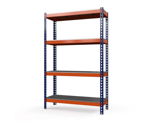 Стеллаж металлический Профи-Т 2500x1240x655 мм. Ярусы: оцинк. мет.  4 шт.