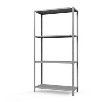 Стеллаж металлический ТС Лайт, 2200x700x500 мм. Полки: 4 шт. метал.