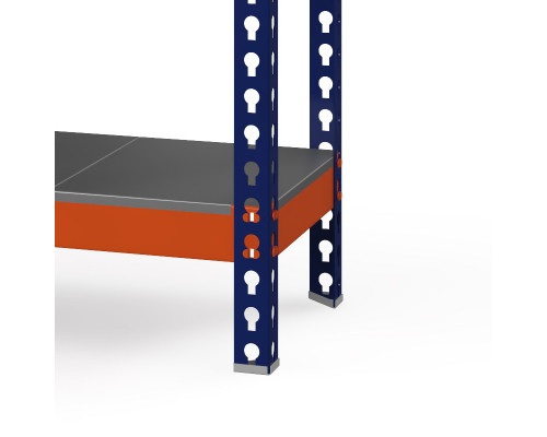 Стеллаж металлический Профи-Т 2000x1540x500 мм. Ярусы: оцинк. мет.  4 шт.