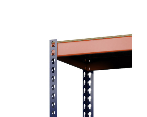 Стеллаж металлический Профи-Т 2500x1845x455 мм. Ярусы: фанера 5 шт.