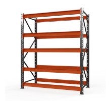 Стеллаж металлический Оптима, 4000x1250x785 мм. Ярусы: 5 шт. без настила