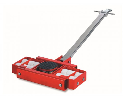 Роликовая платформа поворотная TOR X12 г/п 12 т (с ручкой)