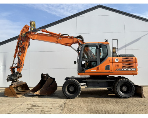 Колесные экскаваторы DX160W