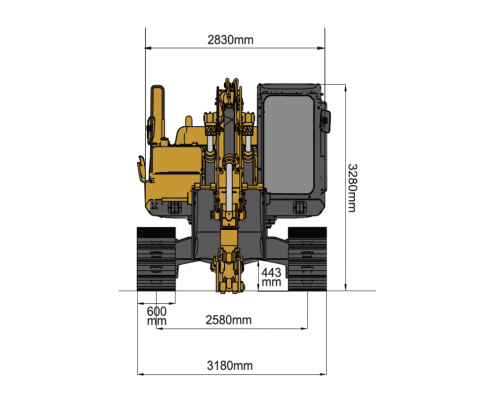 Гусеничный экскаватор WEICHAI WE260D