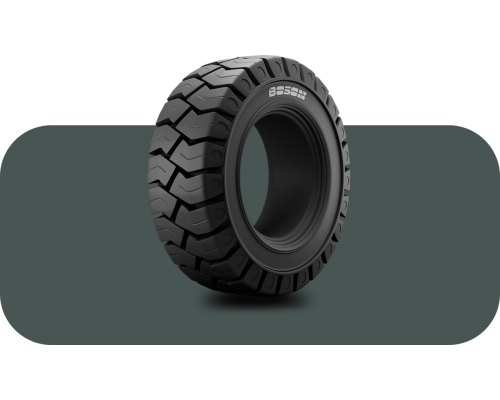 18X7-8 BOSON 16H SOLID (SH) без бурта — цельнолитая шина для вилочного погрузчика