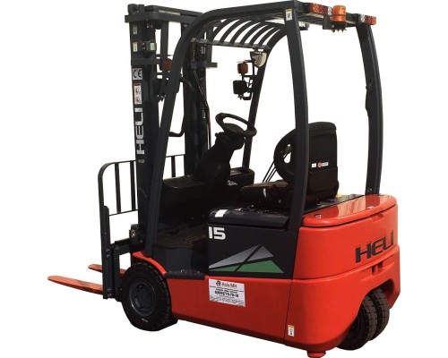 Электропогрузчик 1,5 т HELI CPD15SQ G3 (3-х опорный)