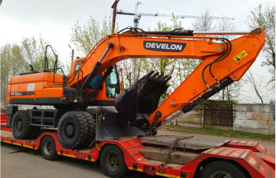 Ремонт колесного экскаватора: мосты, тормоза и гидравлика